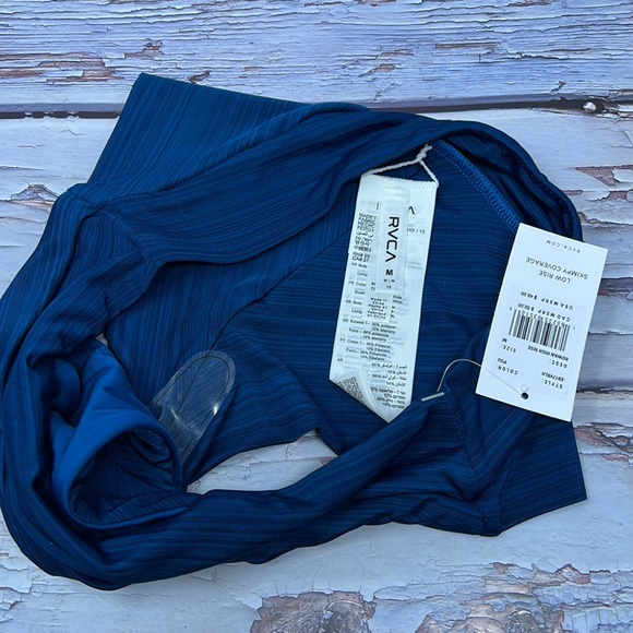 🆕NWT RVCA Rowan High Rise Bikini Bottom LowRise Skimpy Coverage S,M&L Available - Picture 5 of 10